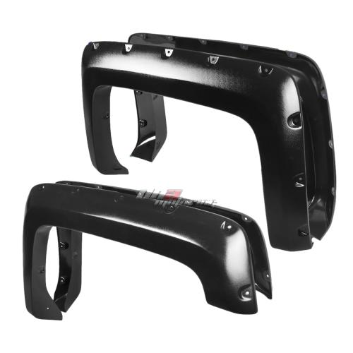 CANTONERAS 14-17 CHEVY SILVERADO 1500, 2500, 3500 - FITS 6.5FT, 8FT FLEETSIDE BED MODELS ONLY - POCKET-RIVETED STYLE - TEXTURED - BLACK