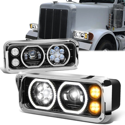 FAROS 01-11 FREIGHTLINER CLASSIC / 01-09 FREIGHTLINER CLASSIC XL / 03-12 FREIGHTLINER FLD120SD / 86-07 KENWORTH T600A / 87-19 KENWORTH T800 / 81-19 KENWORTH W900 / 86-08 PETERBILT 357 / 08-19 PETERBILT 365 / 88-07 PETERBILT 378 / 85-07 PETERBILT 379 /