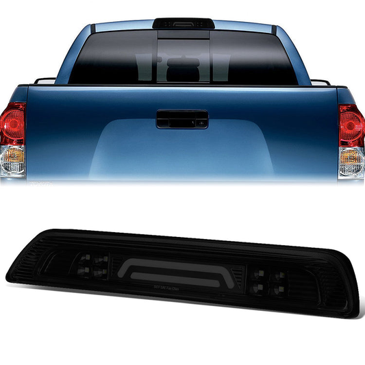 LUZ DE FRENO 07-18 TOYOTA TUNDRA - 3D - LED - BLACK / SMOKE