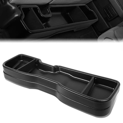 nan REAR SEAT CARGO STORAGE BOX - 14-18 CHEVY SILVERADO 1500, GMC SIERRA 1500 / 15-19 CHEVY SILVERADO 2500HD, 3500HD, GMC SIERRA 2500HD, 3500HD - BLACK