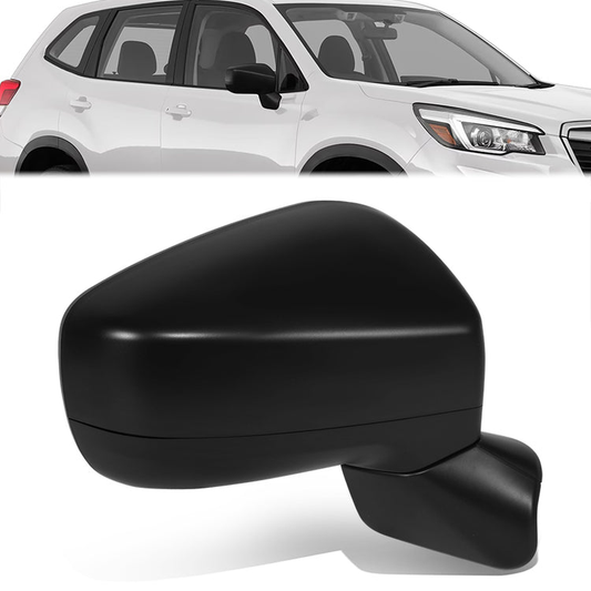 RETROVISOR MIRROR - OE STYLE - SUBARU FORESTER 2019-2024 - WITH POWER TEXTURE COVER - PASSENGER RIGHT SIDE - BLACK