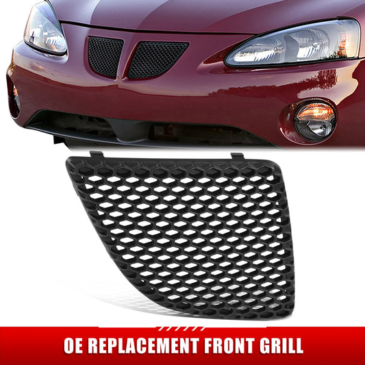 PARRILLA GRILLE - PT GRAND PRIX '04-'07/ GRILLE ASS'Y RH/ W/TEXTURED MAT-BLACK/ (EXCEPT GXP)//PARTS.NO,GM1200522//OEM NO,10435388