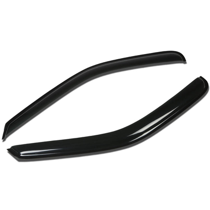PROTECTOR DE VENTANA WINDOW VISORS - 97-98 PONTIAC TRANSPORT / 97-04 OLDSMOBILE SILHOUETTE / 97-05 CHEVY VENTURE / 99-04 PONTIAC MONTANA - 2PCS - DARK SMOKE