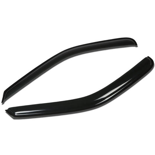 PROTECTOR DE VENTANA WINDOW VISORS - 97-98 PONTIAC TRANSPORT / 97-04 OLDSMOBILE SILHOUETTE / 97-05 CHEVY VENTURE / 99-04 PONTIAC MONTANA - 2PCS - DARK SMOKE
