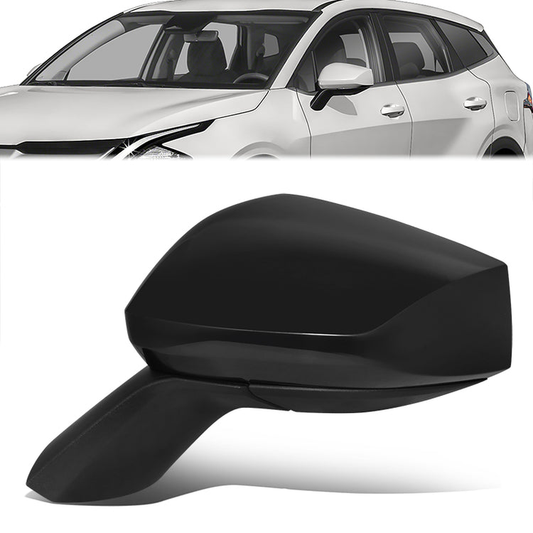 RETROVISOR MIRROR - OE STYLE - KIA SPORTAGE 23-24 - WITH POWER WITH TURN SIGNAL - DRIVER SIDE - PAINT TO MATCH - BLACK