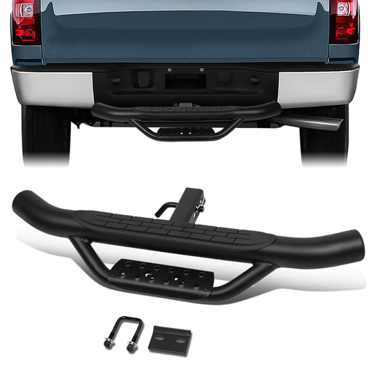 ESCALON TRASERO 36" W X 4" OD - FITS VEHICLES WITH 2" TRAILER HITCH - BLACK