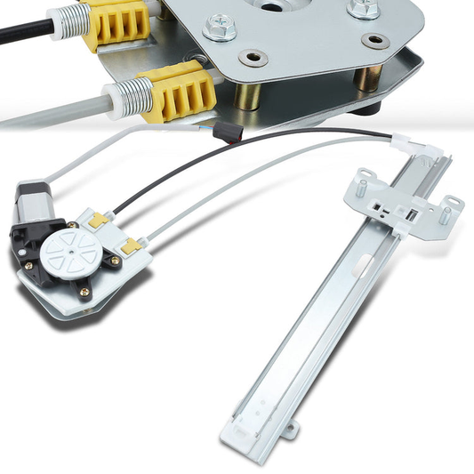 REGULADOR DE VENTANA WINDOW MOTORS & REGULATORS - METALLIC - 97-01 JEEP CHEROKEE - METALLIC - BARE STEEL/PLASTIC