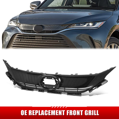 PARRILLA GRILLE - TY VEZA 21-ON/ GRILLE ASS'Y/ W/BRIGHT BLACK/ (AXUH80, AXUH85, MXUA80)/ (MXUA85) (EU=USA)//PARTS.NO,TO1200481//OEM NO,5310148B61