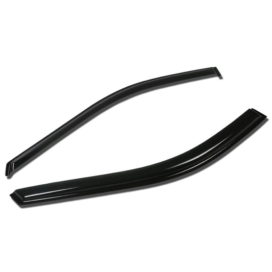 PROTECTOR DE VENTANA WINDOW VISORS - 96-00 PLYMOUTH VOYAGER , GRAND VOYAGER / 96-07 DODGE CARAVAN , GRAND CARAVAN / 96-07 CHRYSLER TOWN, COUNTRY / 00-03 CHRYSLER VOYAGER - 2PCS - DARK SMOKE