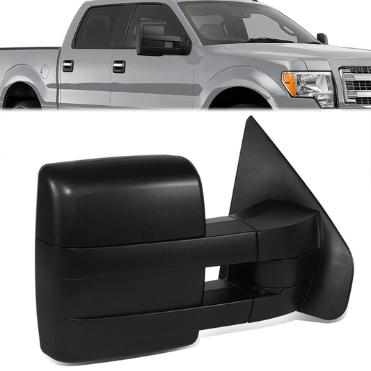 RETROVISOR MIRROR - OE STYLE - FORD F-150 04-14 - DUAL MIRROR - PASSENGER SIDE - PAINT TO MATCH - BLACK