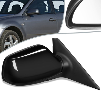 RETROVISOR MIRROR - OEM - 06-07 MAZDA MAZDASPEED 6 - POWERED - PAINTABLE - BLACK - RIGHT