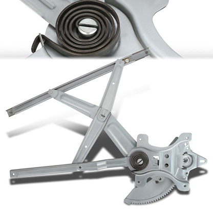 REGULADOR DE VENTANA WINDOW MOTORS & REGULATORS - METALLIC - 98-02 TOYOTA COROLLA - METALLIC - BARE STEEL/PLASTIC