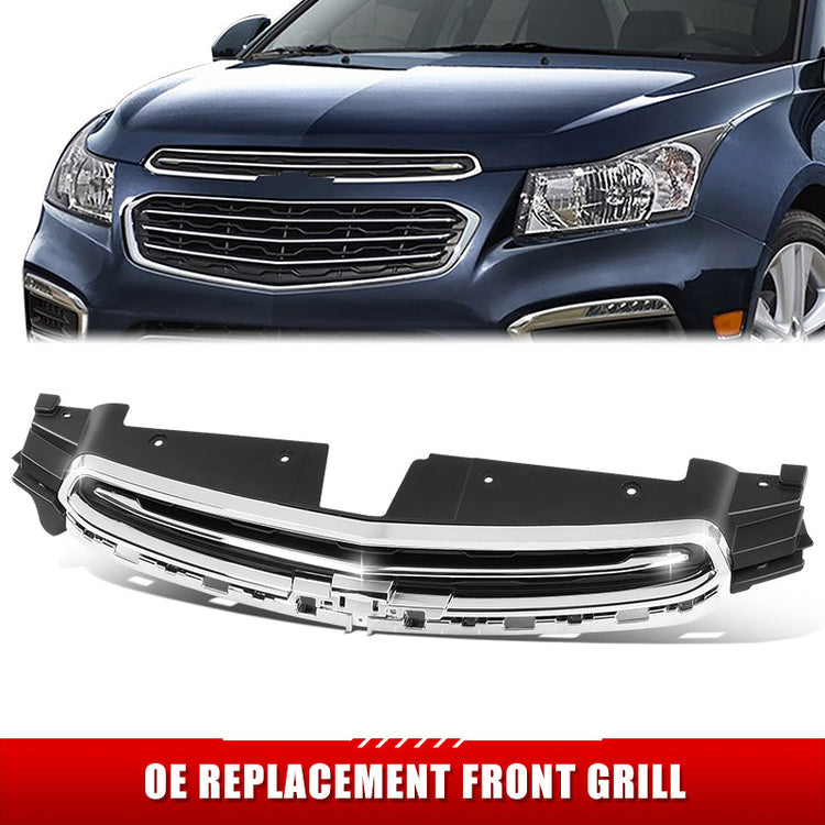 PARRILLA GRILLE - CV CRZE '11-'15/ GRILLE ASS'Y 15-15/ UPPER MAT-BLACK/ W/CHROME MOULDING/ ( LTZ)//PARTS.NO,GM1200747//OEM NO,94516090