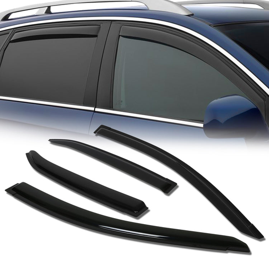 PROTECTOR DE VENTANA WINDOW VISORS - 14-17 TOYOTA COROLLA - 4PCS - DARK SMOKE