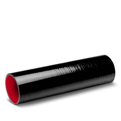 COPLE DE SILICON 3-PLY - 3.00" X 12.00" LONG - BLACK / RED - RM73-3
