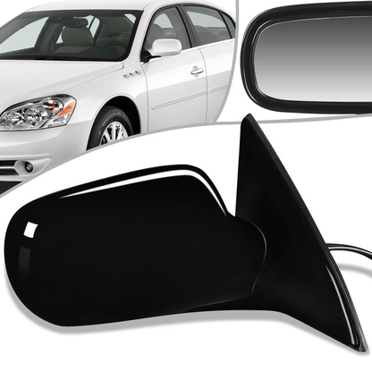 RETROVISOR MIRROR - OEM - 06-11 BUICK LUCERNE - POWERED - HEATED - PAINTABLE - BLACK - RIGHT