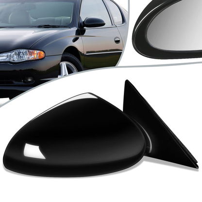 RETROVISOR MIRROR - OEM - 00-05 CHEVY MONTE CARLO - POWERED - HEATED - PAINTABLE - BLACK - RIGHT