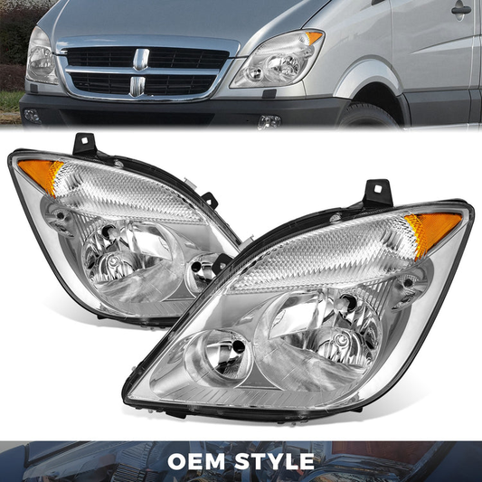 FAROS DODGE SPRINTER 2500 2007-2009 / DODGE SPRINTER 3500 2007-2009 / MERCEDES BENZ SPRINTER 2500 2010-2013 / MERCEDES BENZ SPRINTER 3500 2010-2013 / FREIGHTLINER SPRINTER 2500 2007-2009 / FREIGHTLINER SPRINTER 3500 2007-2009 - FITS MODELS WITH FACTORY
