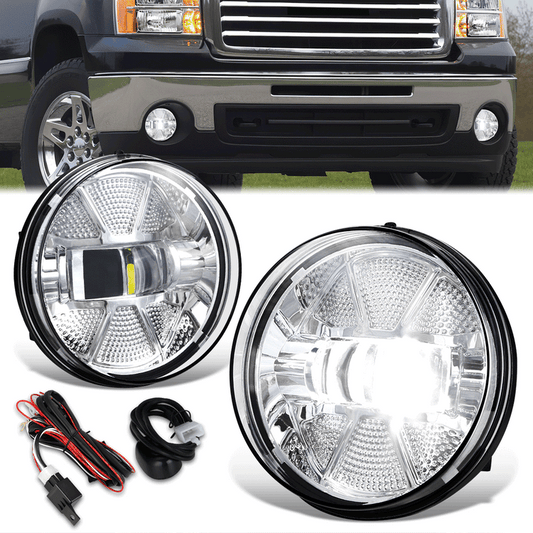 FAROS DE NIEBLA 07-14 GMC SIERRA 2500HD 3500HD / 07-13 GMC SIERRA 1500,CLEAR