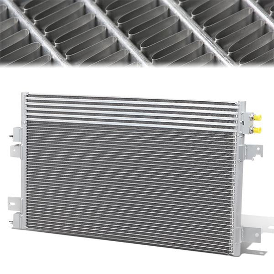CONDENSADOR 11-14 CHRYSLER 200 / 07-10 CHRYSLER SEBRING / 08-14 DODGE AVENGER / 07-09 DODGE CALIBER / 07-14 JEEP COMPASS / 07-09 JEEP PATRIOT - FITS L4 V6 ENGINE MODELS - ALUMINIUM