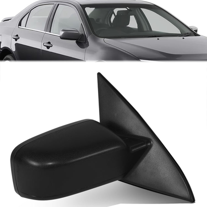 RETROVISOR MIRROR - OE STYLE - FORD FUSION 2011-2012 - WITH POWER WITH TEXTURED COVER - PASSENGER RIGHT SIDE - BLACK