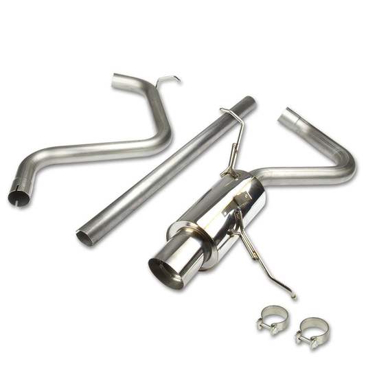 TUBERIA CATBACK CATBACK - 01-06 CHRYSLER PT CRUISER 2.4L- SINGLE TIP - STAINLESS STEEL