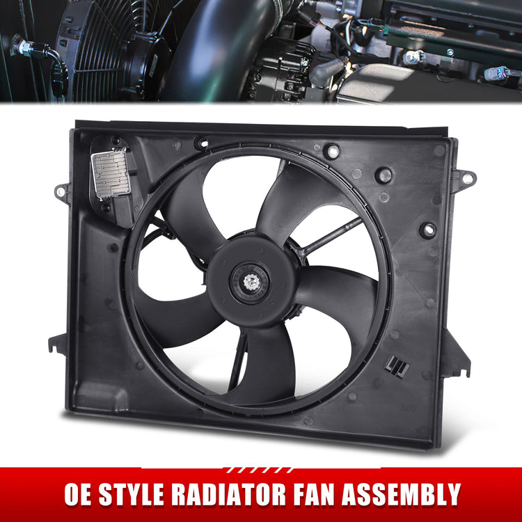 ABANICOS OE STYLE -HYUNDAI SONATA 2015-2017 2.4L