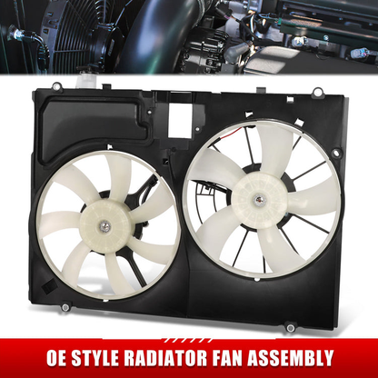 ABANICOS OE STYLE -TOYOTA SIENNA 2007-2010