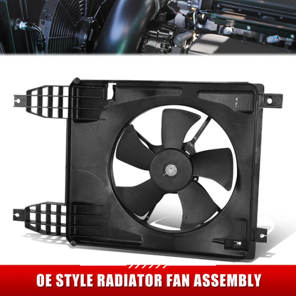 ABANICOS OE STYLE -CHEVROLET AVEO 2009-2011 / CHEVROLET AVEO5 2009-2010 / PONTIAC G3 2009-2010 - W/O AIR CONDITIONING