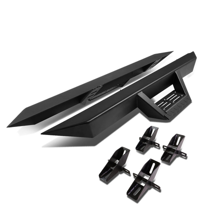 ESTRIBOS STEP DOWN - 07-16 JEEP WRANGLER 2-DR - BLACK