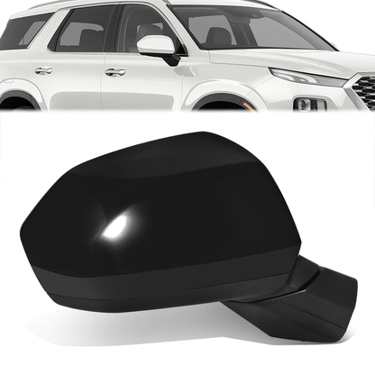 RETROVISOR MIRROR - OE STYLE - HYUNDAI PALISADE 20-22 - WITH POWER WITH HEATED GLASS - PASSENGER SIDE - PAINT TO MATCH - BLACK