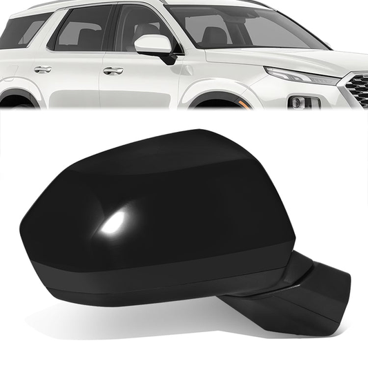 RETROVISOR MIRROR - OE STYLE - HYUNDAI PALISADE 20-22 - WITH POWER WITH HEATED GLASS - PASSENGER SIDE - PAINT TO MATCH - BLACK
