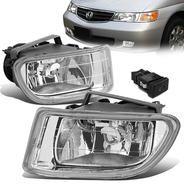 FAROS DE NIEBLA 99-04 HONDA ODYSSEY - W/ SWITCH - H11 BULB - CLEAR