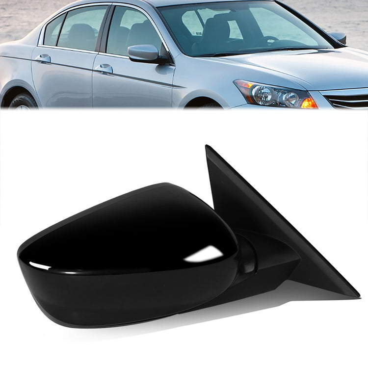 RETROVISOR MIRROR - OE STYLE - HONDA ACCORD CROSSTOUR 2010-2011 - HONDA CROSSTOUR 2012 - WITH POWER WITH HEATED GLASS WITH MEMORY - PASSENGER RIGHT SIDE - BLACK