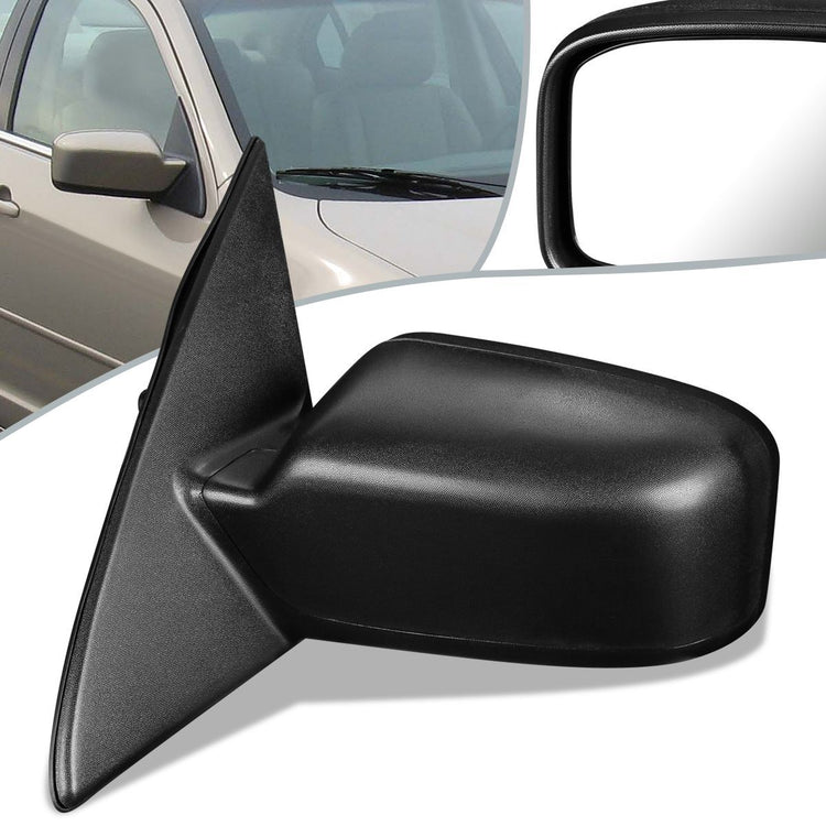 RETROVISOR MIRROR - OEM - 06-10 FORD FUSION / 06-10 MERCURY MILAN - POWERED - TEXTURED - BLACK - LEFT