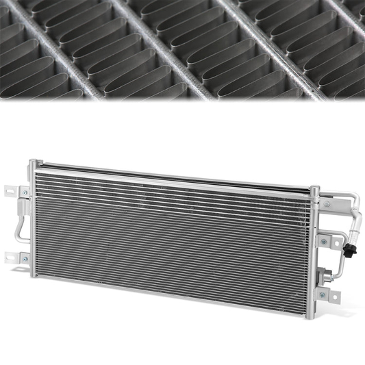 CONDENSADOR FORD EXPLORER 2013-2019 / FORD POLICE INTERCEPTOR UTILITY 2014-2019 - 3.5L ECOBOOST V6 MODEL - ALUMINIUM