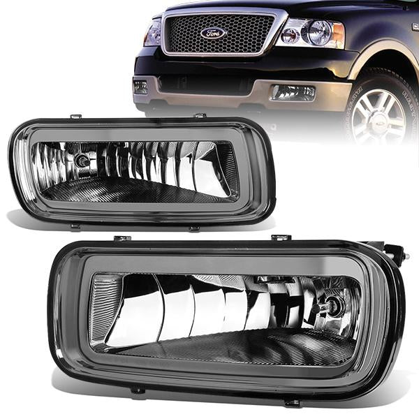 FAROS DE NIEBLA 04-06 FORD F-150 / 2006 LINCOLN MARK LT 2/4-DOOR - NO SWITCH - H10 BULB - SMOKE