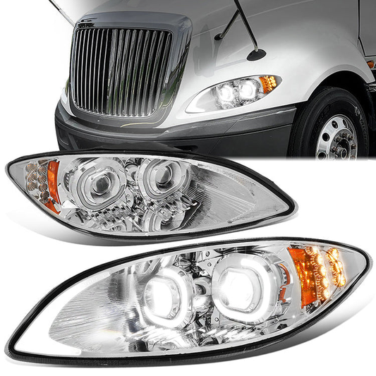 FAROS 09-18 INTERNATIONAL HARVESTER PROSTAR - FULL LED CONVERSION - CHROME
