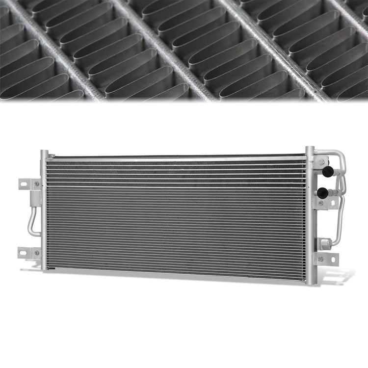 CONDENSADOR FORD EXPLORER 2012-2019 - FOR I4 MODELS - ALUMINUM - SILVER