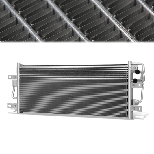 CONDENSADOR FORD EXPLORER 2012-2019 - FOR I4 MODELS - ALUMINUM - SILVER