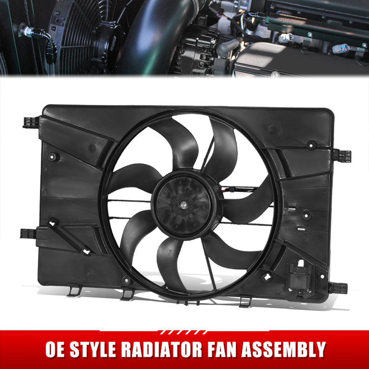 ABANICOS OE STYLE -BK VRANO '12-'16 RAD.COOLING FAN ASS'Y (SINGLE)(2.4) (SAME=CRUZE)