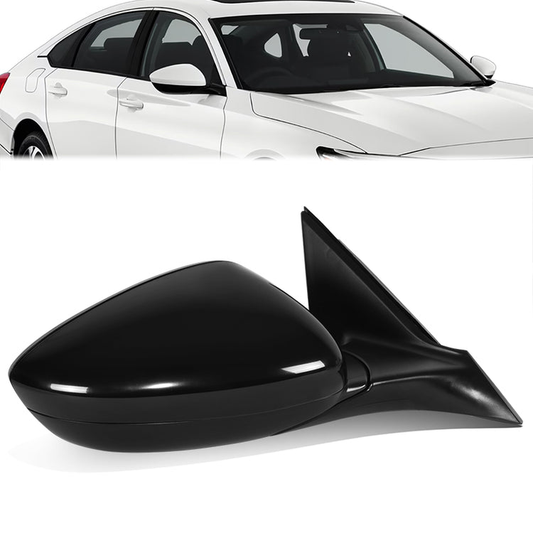 RETROVISOR MIRROR - OE STYLE - HONDA ACCORD 2018-2021 - WITH POWER - PASSENGER RIGHT SIDE - BLACK