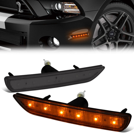 CUARTOS LUZ 10-14 FORD MUSTANG - LED - SMOKE