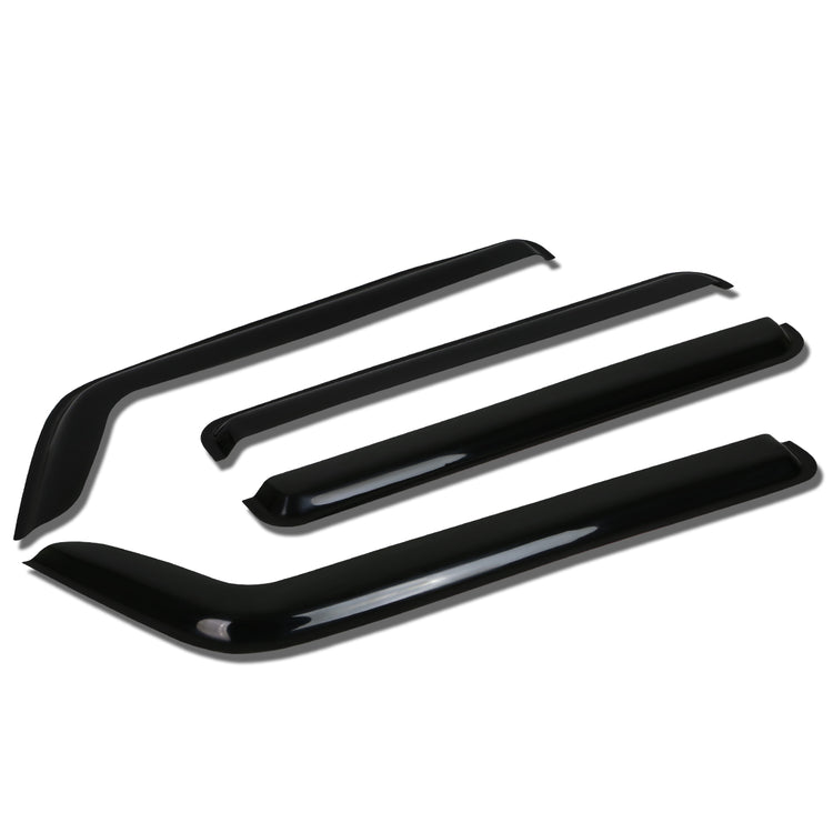 PROTECTOR DE VENTANA WINDOW VISORS - 06-10 HUMMER H3- 4PCS - DARK SMOKE