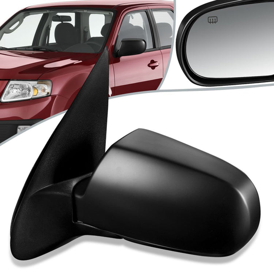 RETROVISOR MIRROR - OEM - 05-06 MAZDA TRIBUTE - POWERED - HEATED - PAINTABLE - BLACK - LEFT