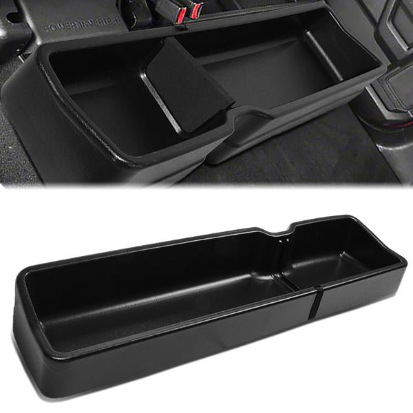 nan REAR SEAT CARGO STORAGE BOX - 15-19 FORD F-150 - CREW CAB - FITS FLEETSIDE MODELS ONLY - BLACK