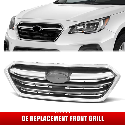PARRILLA GRILLE - SB LGCY/OTBAK 15-19/ GRILLE ASS'Y 18-19/ MAT-BLACK W/CHROME MOULDING/ (OUTBACK)//PARTS.NO,SU1200172//OEM NO,91121AL17B