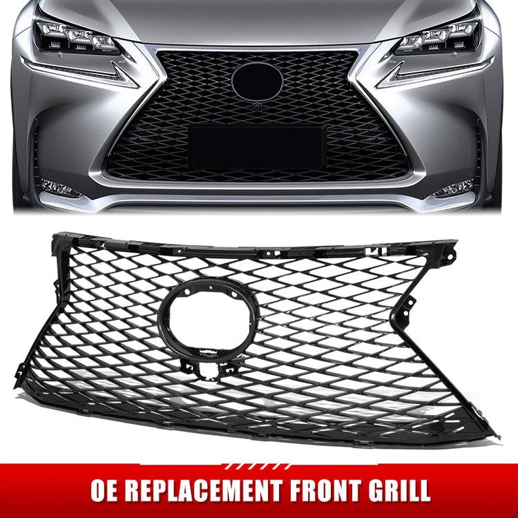 PARRILLA GRILLE - LX NX200T/300H '15-'17/'18-'20/ GRILLE ASS'Y 15-17/ W/PAINTED DARK SILVER/ W/F SPORT (NX200T)