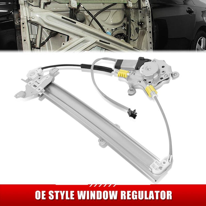 REGULADOR DE VENTANA WINDOW MOTORS & REGULATORS - NISSAN ALTIMA 1998-2001 - METALLIC - BARE STEEL / PLASTIC