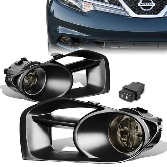 FAROS DE NIEBLA 11-14 NISSAN MURANO - WITH SWITCH, BEZEL - H11 BULB - SMOKE